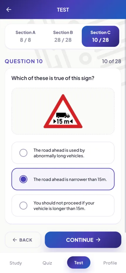 Mock test question